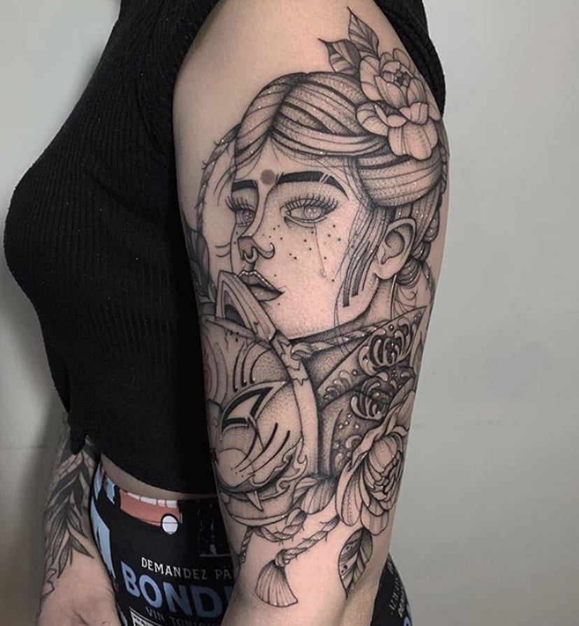 Blackwork / Neo Traditional Tattoo Artist Vancouver BC Eduardo