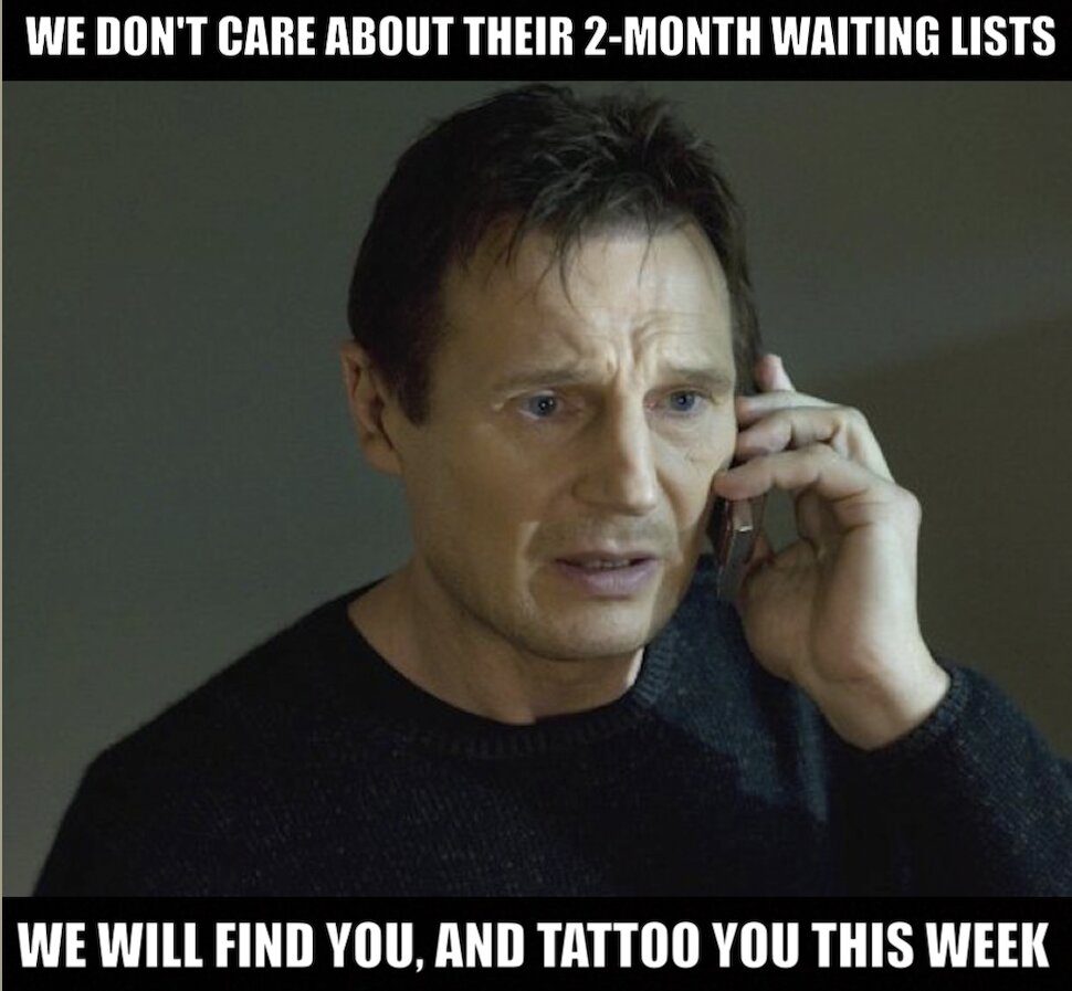 Tattoo Shop Memes