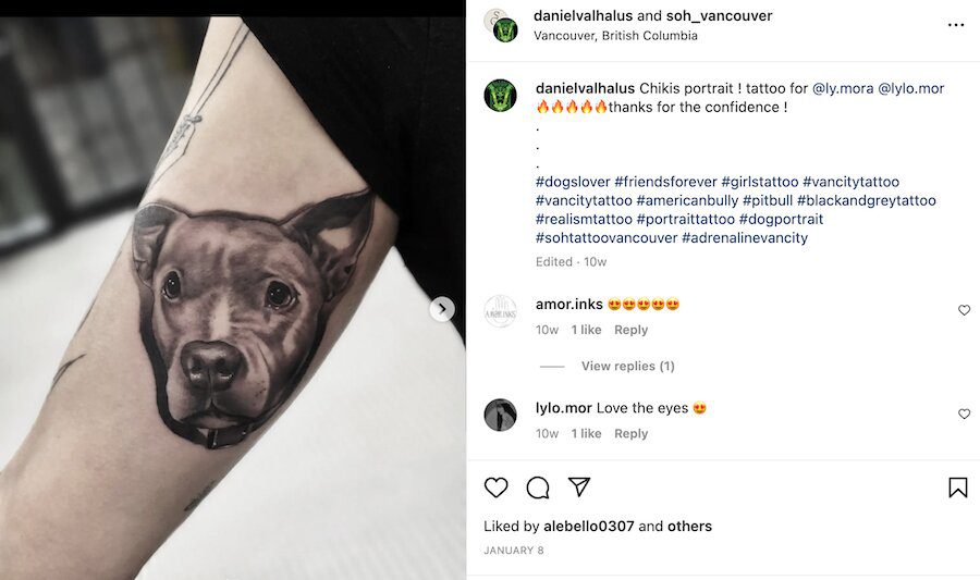 Where to Get a Dog Tattoo Vancouver BC 