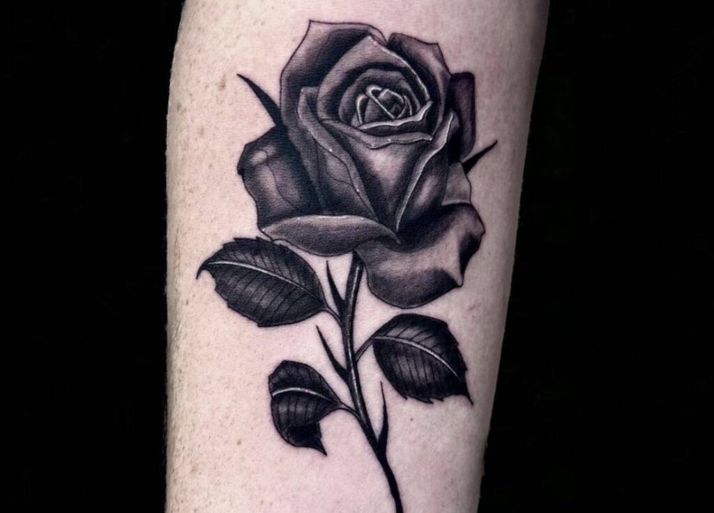 Where to Get a Rose Tattoo | SOH Vancouver BC