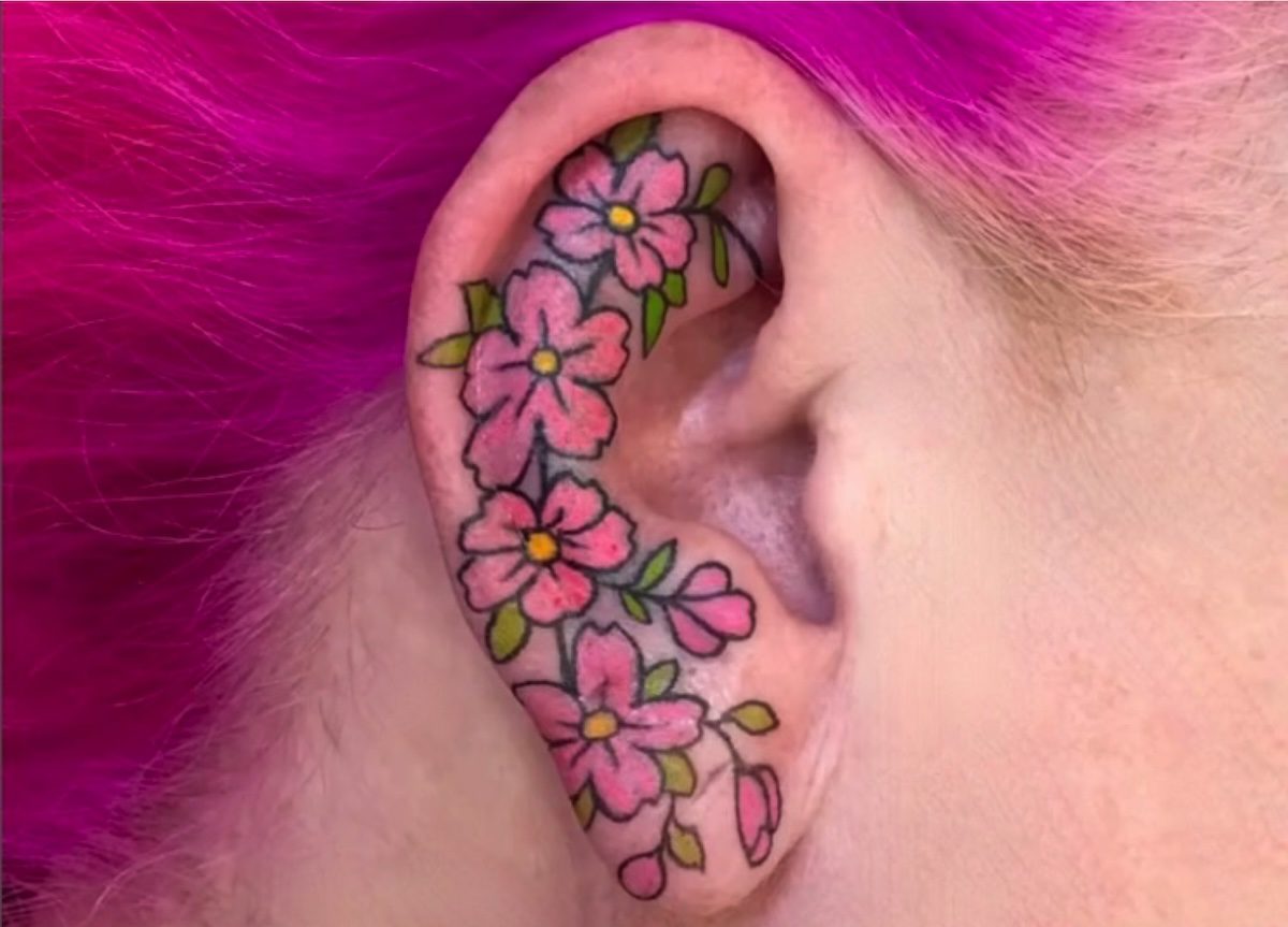 Small Ear Tattoos Vancouver BC