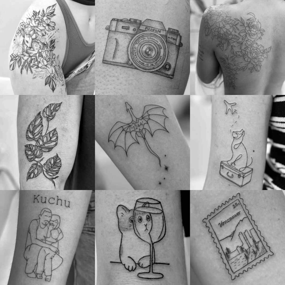 Fine Line Tattoo Shop Near Me Vancouver BC