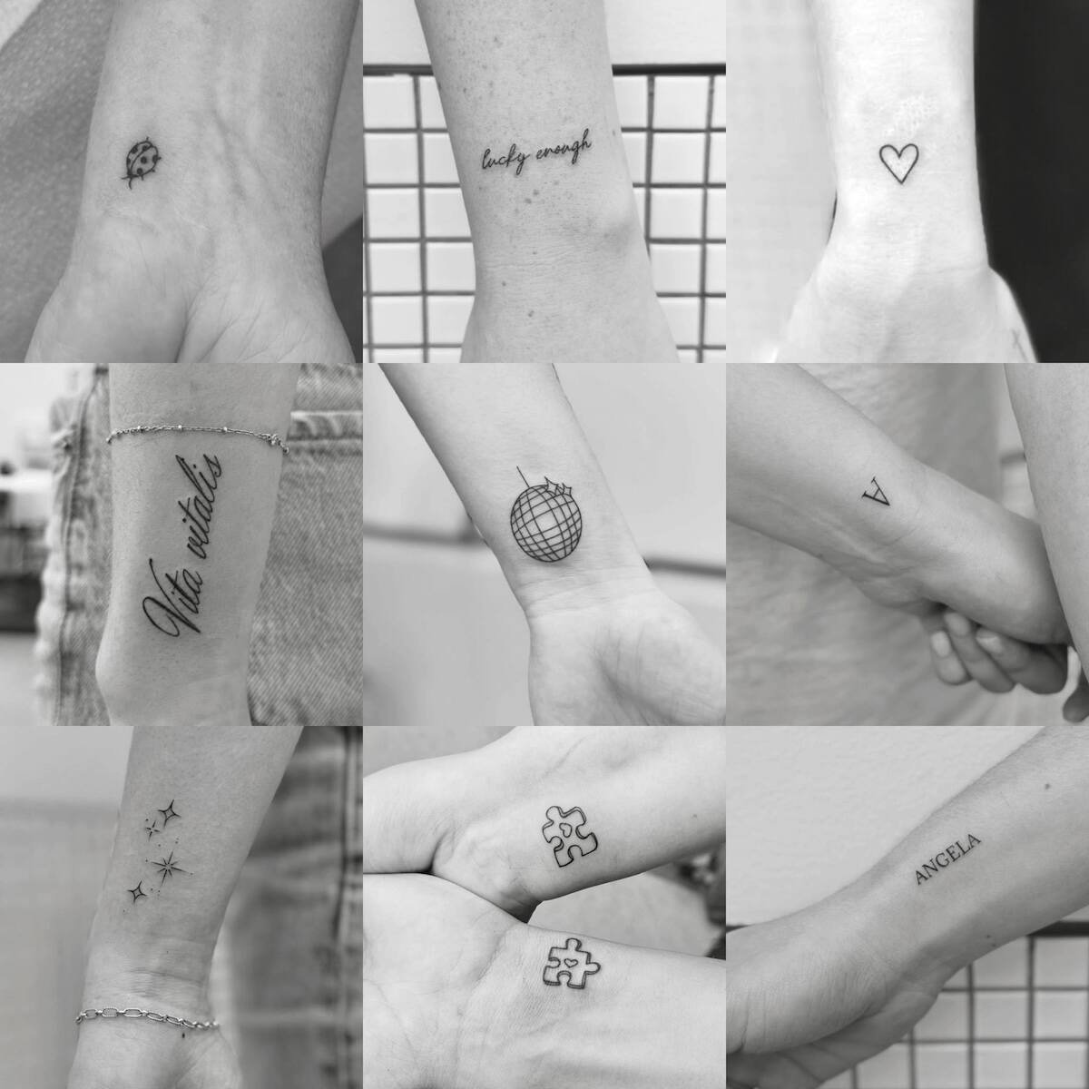 Fine Line Wrist Tattoo Vancouver