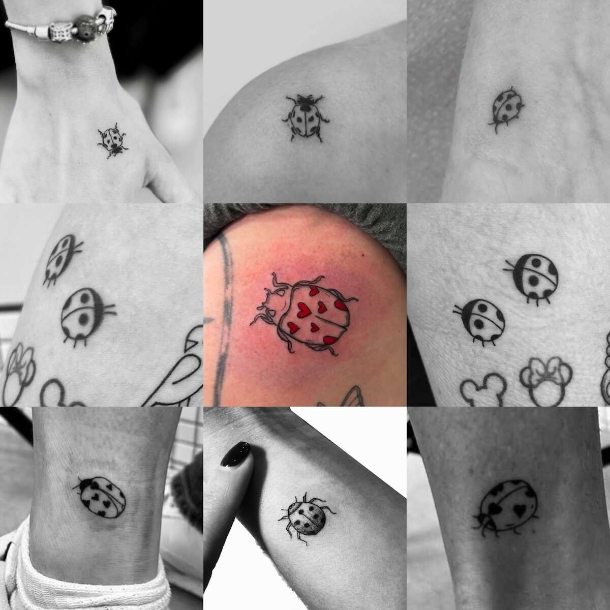 Fine Line Ladybug Tattoo Artist Vancouver BC